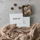 Recherche de minimalist remerciements cartes Pour elle