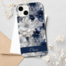 Recherche de fleurs bleues iphone coques Pour tous