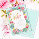 Recherche de de flamant anniversaire invitations Fleurs d'hibiscus