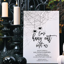 Recherche de spider halloween invitations Fête de halloween