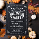 Recherche de chalkboard halloween invitations Vintage