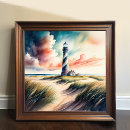 Recherche de phare noir et blanc posters Paysage