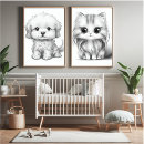 Recherche de chiots art Pour enfants