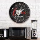 Recherche de coeur horloges Couple