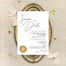 Recherche de timbre invitations Minimaliste