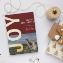 Recherche de joie vœux cartes Typographie