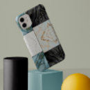 Recherche de marbre blanc iphone coques Élégant et élégant