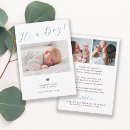 Recherche de de naissance de garçon invitations Merci