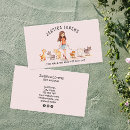 Recherche de petit chien cartes visite Mignon