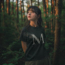 Recherche de initial femme tshirts Simple
