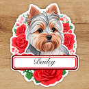 Recherche de yorkshire terrier autocollants Joli yorkie