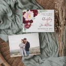 Recherche de greenery wedding save the dates Élégant et moderne