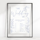 Recherche de programmes de mariage posters Élégant