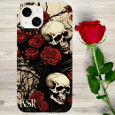 Recherche de crâne floral iphone coques Élégant