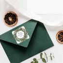 Recherche de monogramme f autocollants Moderne