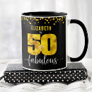 Recherche de stylisees tasses Noir et or