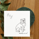 Recherche de bulldog serviettes Cocktail