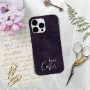 Recherche de empreinte de léopard noir iphone coques Élégant