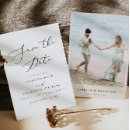 Recherche de modern calligraphy save the dates Pour eux