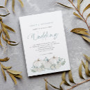 Recherche de turquoise blanc invitations Minimaliste