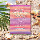 Recherche de coucher soleil invitations Violet