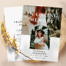 Recherche de keepsake invitations Célébration de la vie