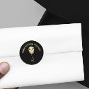 Recherche de crâne blanc autocollants Noir et blanc