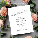 Recherche de date 11x14 invitations Minimaliste