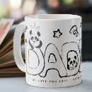 Recherche de ours de papa tasses Noir et blanc