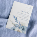 Recherche de white floral invitations Bleu