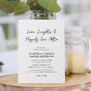 Recherche de amour pour toujours invitations Noir et blanc