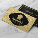 Recherche de friandises cartes visite Cupcake