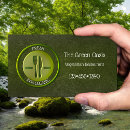 Recherche de restaurant végétalien cartes visite Cuisinier