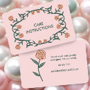 Recherche de flores cartes visite Customer