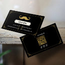 Recherche de moustache noire cartes visite Barbier