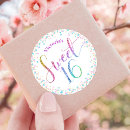 Recherche de points de confettis autocollants Pour elle