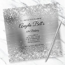 Recherche de glitter glam invitations Parties scintillant