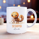 Recherche de scorpio tasses Aquarelle