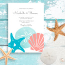Recherche de seashell mariage invitations Étoile