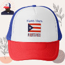 Recherche de drapeau de rico casquettes Portoricain