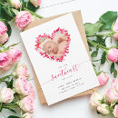 Recherche de cadre de coeur invitations Minimaliste