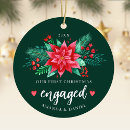 Recherche de poinsettias ornamente Couple