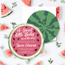 Recherche de watermelon baby shower invitations Pastèque