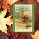 Recherche de vintage thanksgiving cartes postales Aquarelle
