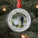 Recherche de newlyweds first ornements Jeunes mariés