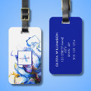 Recherche de bleu royal et blanc accessoires Tendance