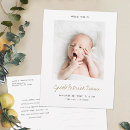 Recherche de carte postale de naissance invitations Fille