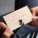 Recherche de silhouettes cartes visite Girly