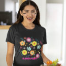 Recherche de floral coloré tshirts Fleurs colorées