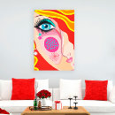 Recherche de abstrait original toiles Coloré